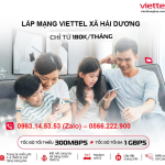 Lắp mạng Viettel xã Hải Dương
