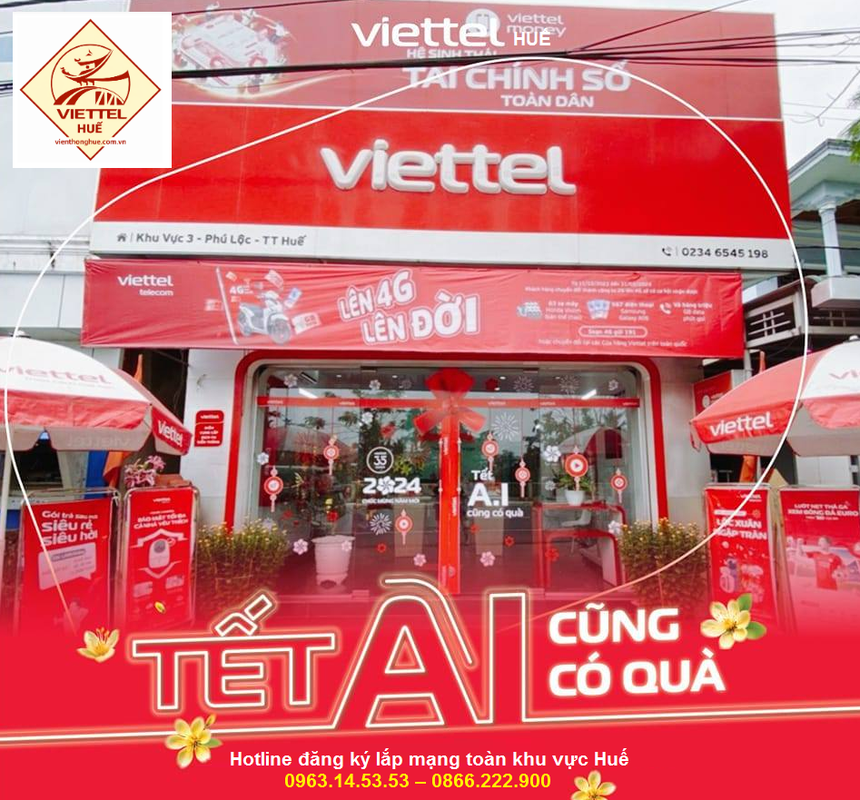 Lắp mạng Viettel phường Hương Sơ miễn 100% công lắp đặt 4 viettel hue 1
