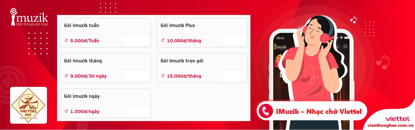 iMuzik – Nhạc chờ Viettel chỉ 500d/ngày đa dạng bài hát 13 iMuzik – Nhạc chờ Viettel