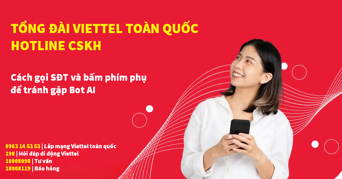 Tổng đài Viettel, Hotline CSKH